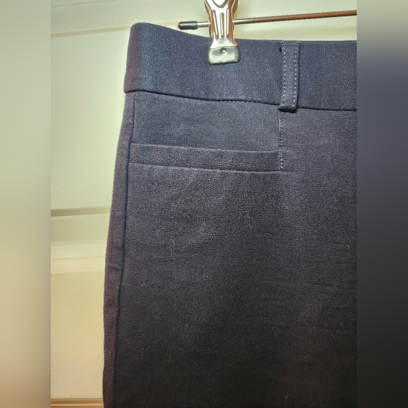 Banana Republic Womens Pants Blue Size 0 Sloan Stretch Rayon Cotton Blend - Picture 3 of 8
